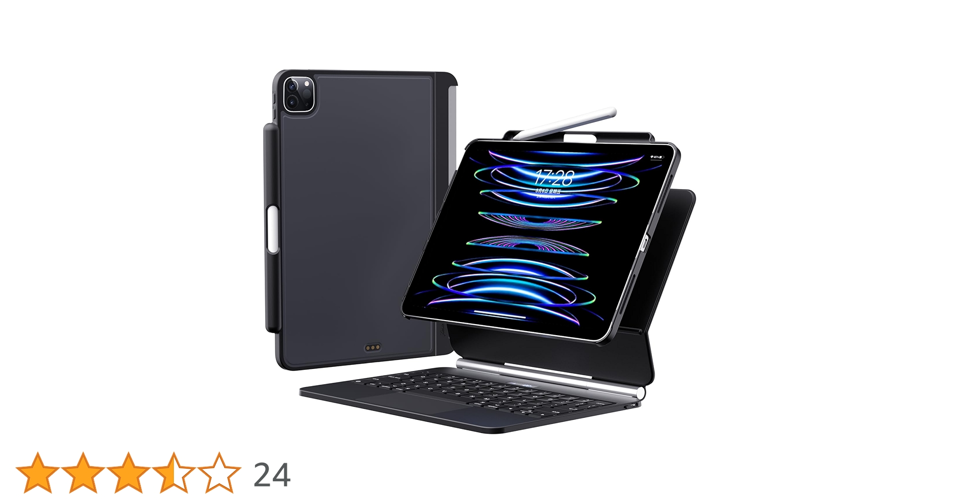 Amazon | Techfish iPadケース マジックキーボード&スマート